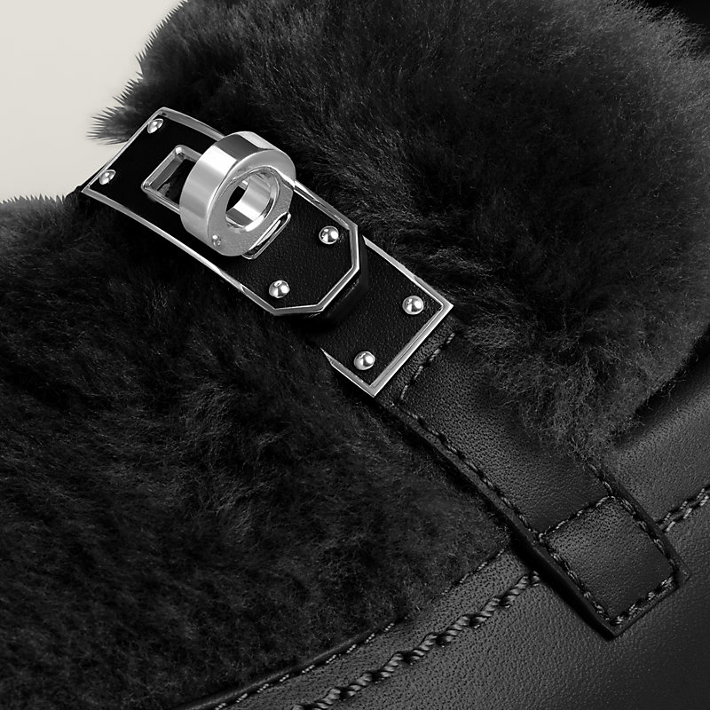 アクセサリー LOAFERS ACCESSORIES \"ICON of FLIGHT\" Icone loafer - Black | Hermès Canada